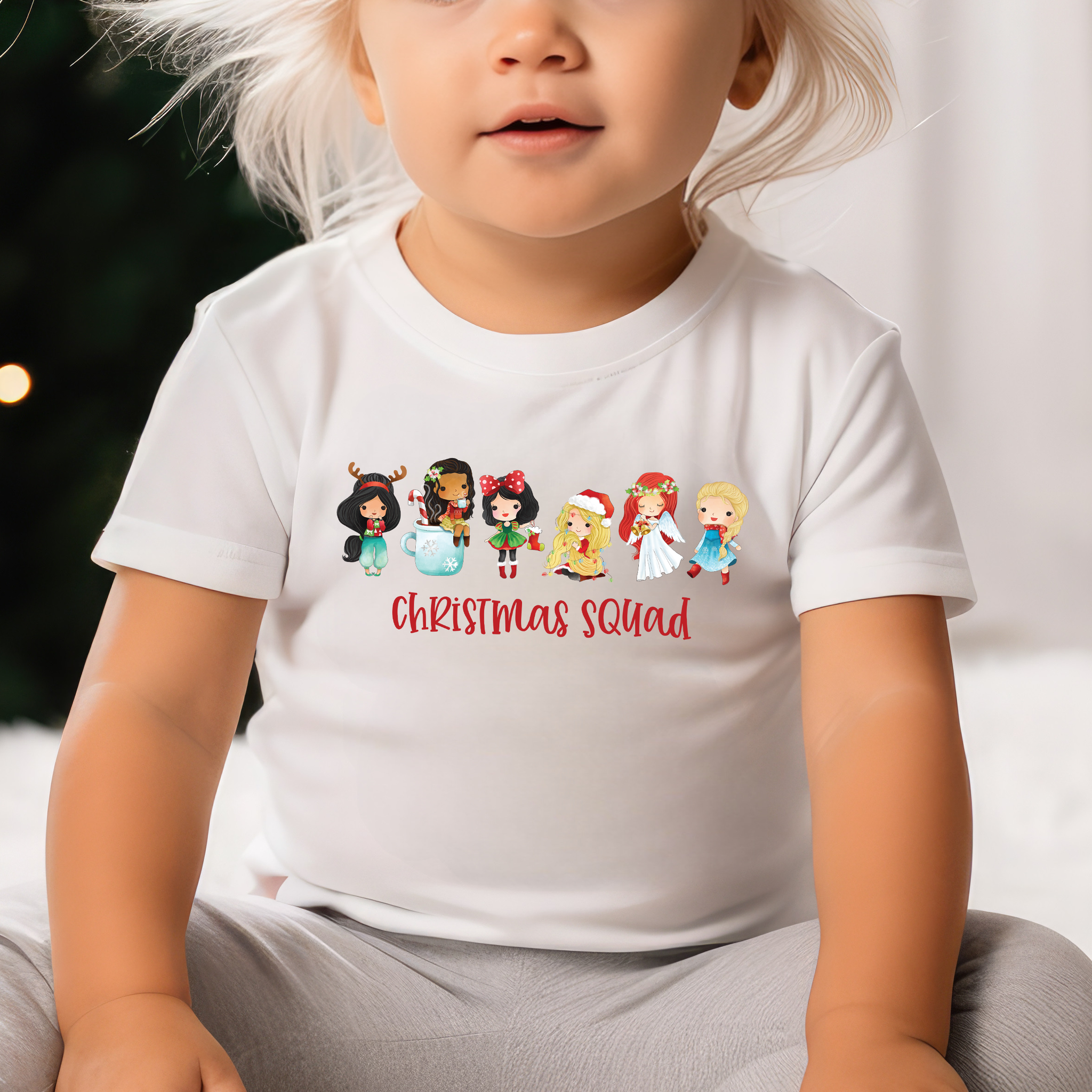 Princess Christmas Squad - DTF Transfer