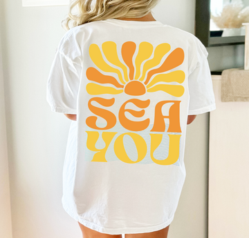 Sea You - Full Color Vibrant Ready-to-Press DTF Transfer